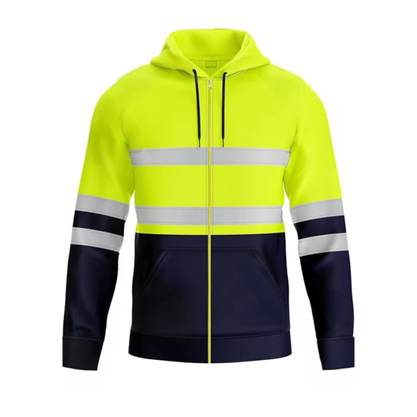 Yellow Hi Vis Hoodie